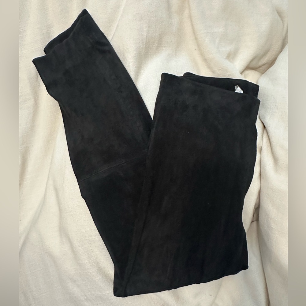 Vince Black Suede Pants